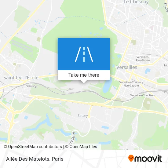Allée Des Matelots map