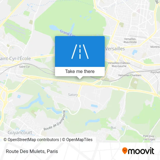 Route Des Mulets map