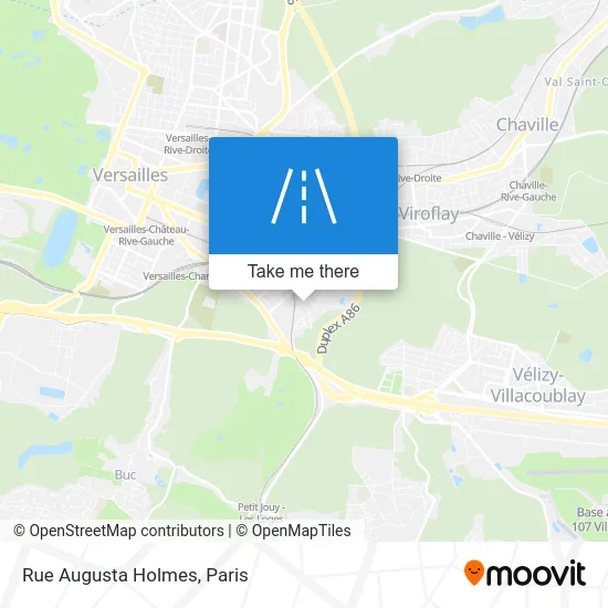 Rue Augusta Holmes map