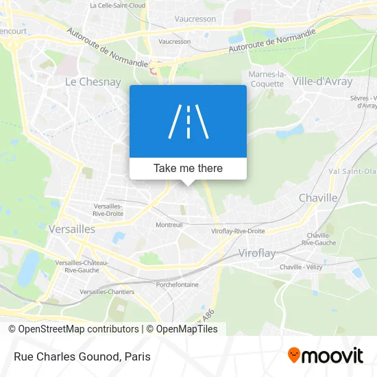 Rue Charles Gounod map