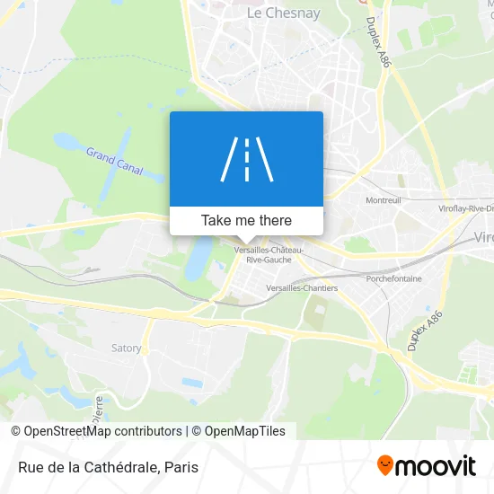 Rue de la Cathédrale map