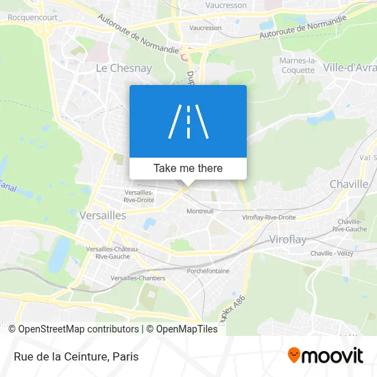 Rue de la Ceinture map