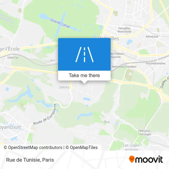 Rue de Tunisie map