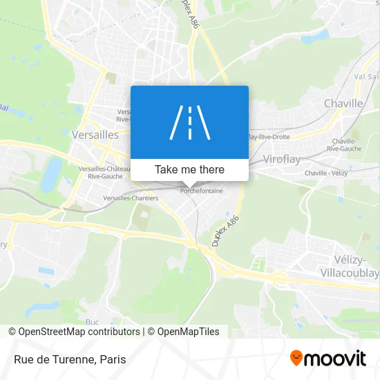 Rue de Turenne map