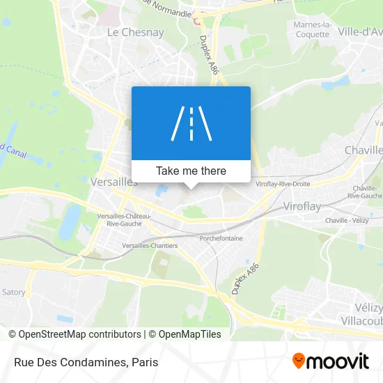 Rue Des Condamines map