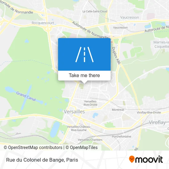 Rue du Colonel de Bange map