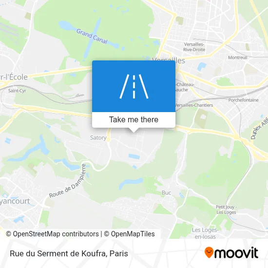 Rue du Serment de Koufra map