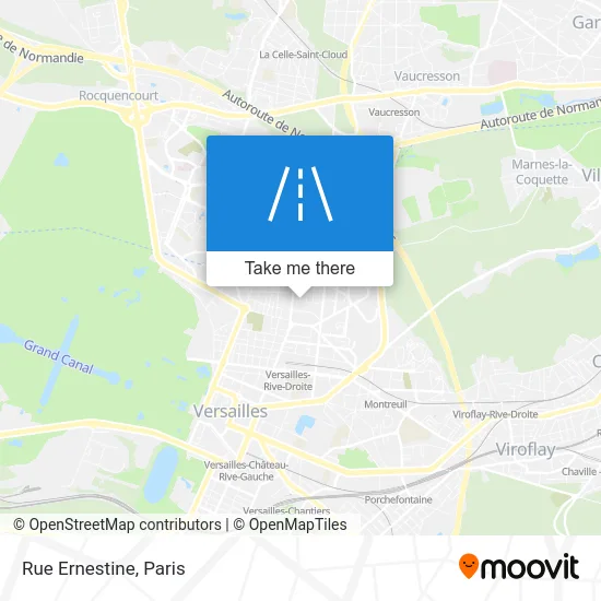 Mapa Rue Ernestine