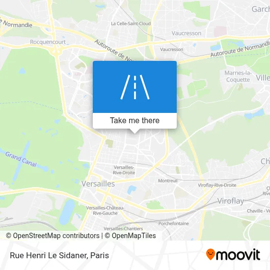 Rue Henri Le Sidaner map