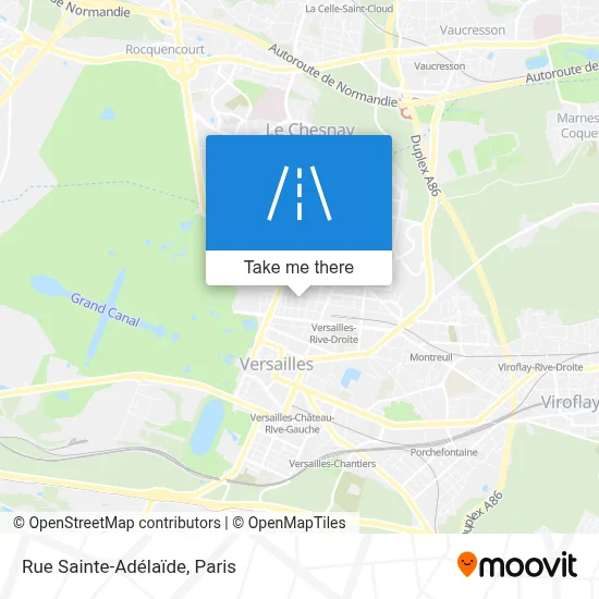 Rue Sainte-Adélaïde map