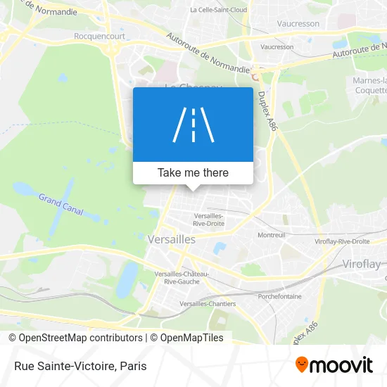 Rue Sainte-Victoire map