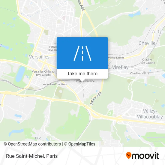 Rue Saint-Michel map