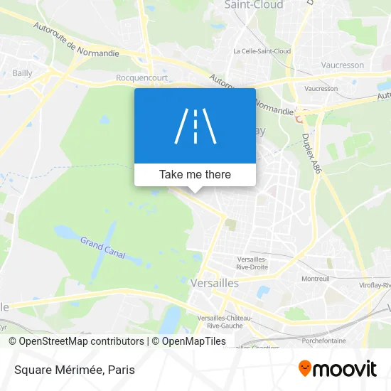 Square Mérimée map