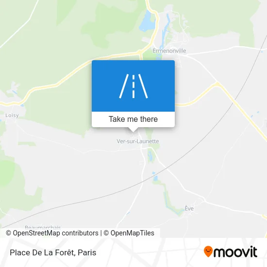 Mapa Place De La Forêt