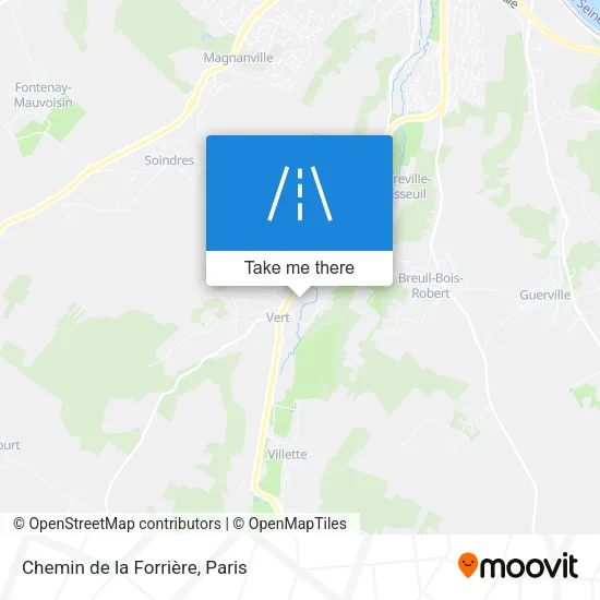 Chemin de la Forrière map