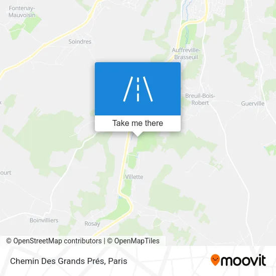 Chemin Des Grands Prés map