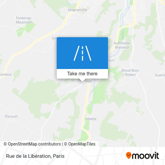 Rue de la Libération map