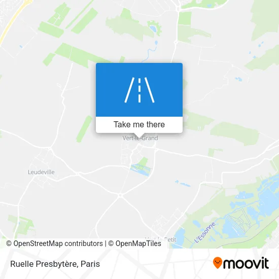 Ruelle Presbytère map
