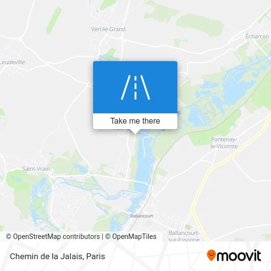 Chemin de la Jalais map