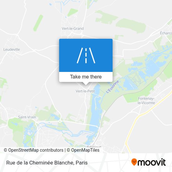 Rue de la Cheminée Blanche map