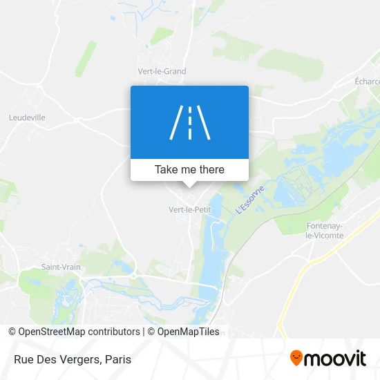Rue Des Vergers map