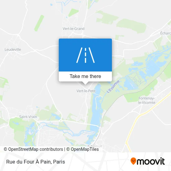 Rue du Four À Pain map