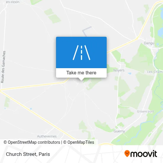Rue De L'Église map