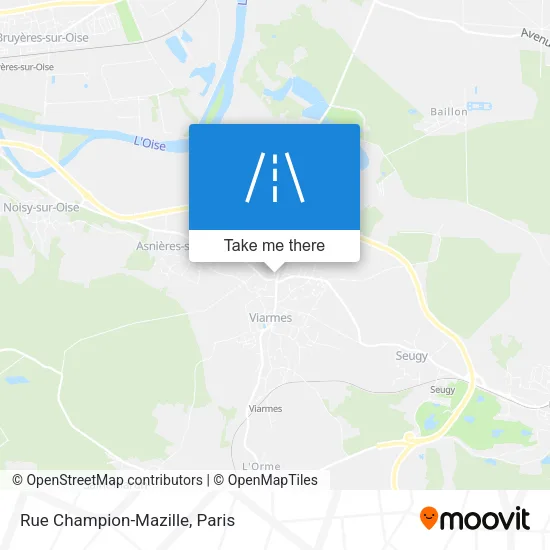Rue Champion-Mazille map