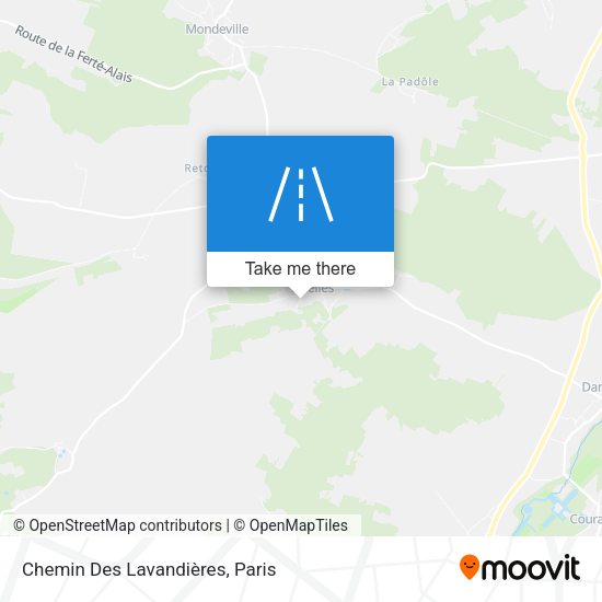 Chemin Des Lavandières map