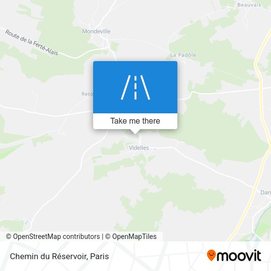 Chemin du Réservoir map