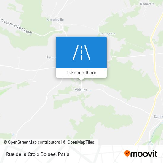 Rue de la Croix Boisée map