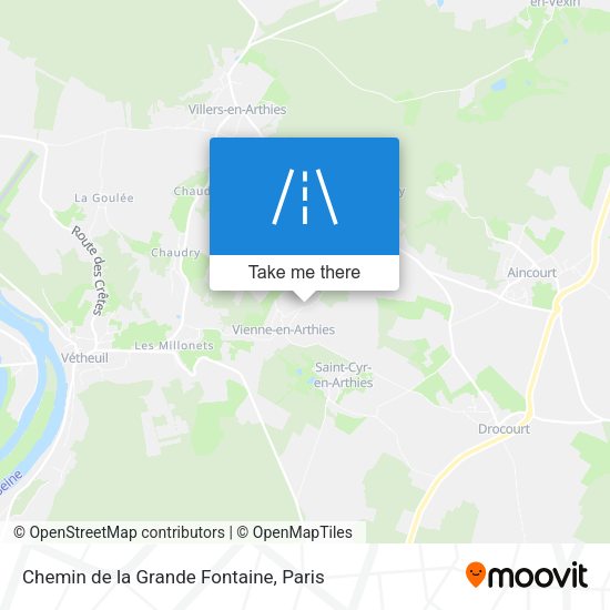 Chemin de la Grande Fontaine map