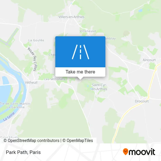 Chemin du Parc map