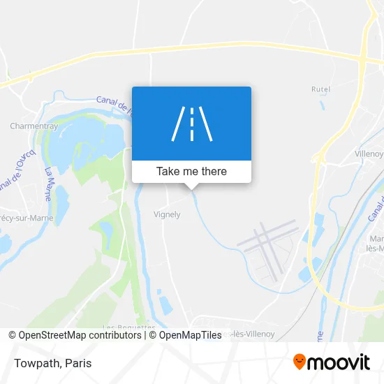 Chemin de Halage map