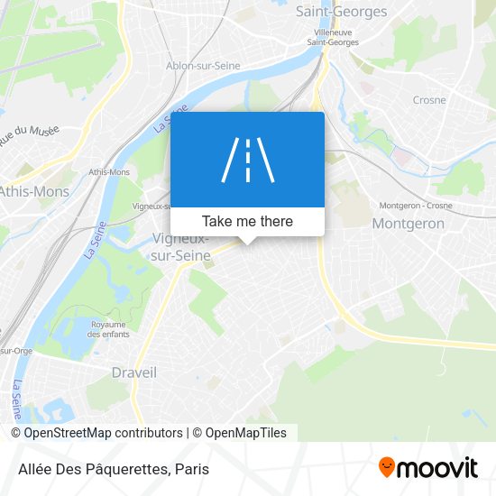 Allée Des Pâquerettes map