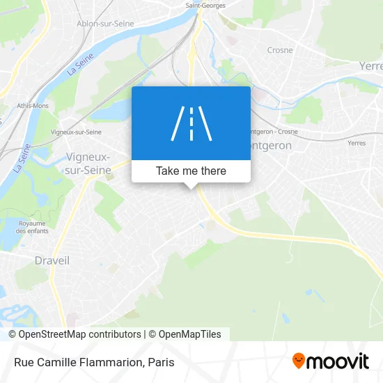 Rue Camille Flammarion map