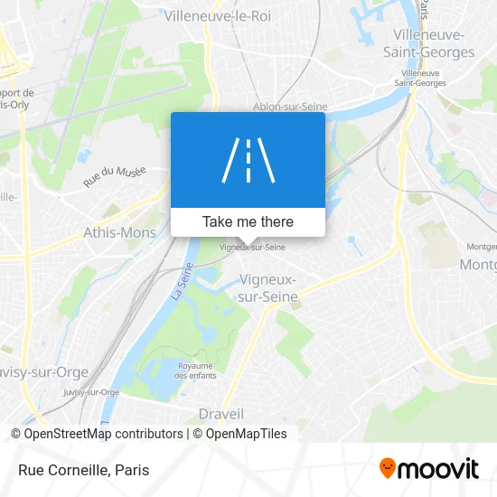 Rue Corneille map