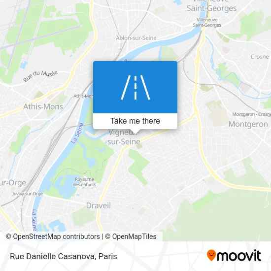 Rue Danielle Casanova map