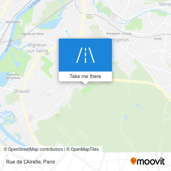 Rue de L'Airelle map