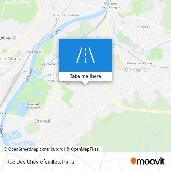 Rue Des Chèvrefeuilles map