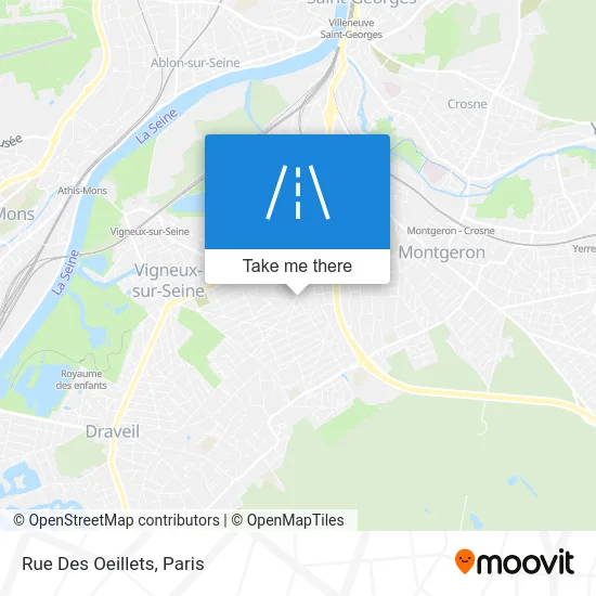 Rue Des Oeillets map