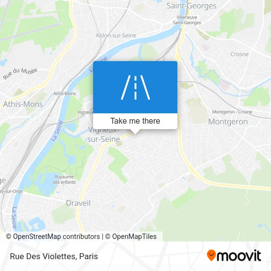 Rue Des Violettes map