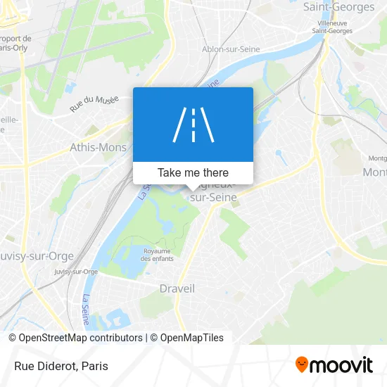 Rue Diderot map