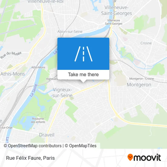 Rue Félix Faure map