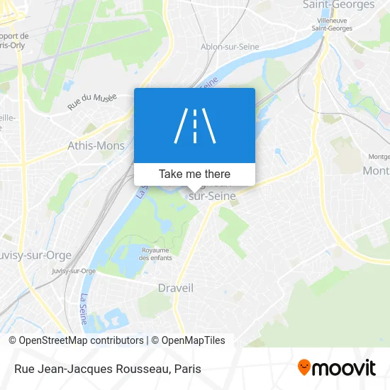 Rue Jean-Jacques Rousseau map