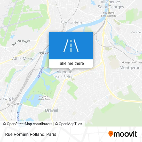 Rue Romain Rolland map