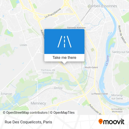 Rue Des Coquelicots map