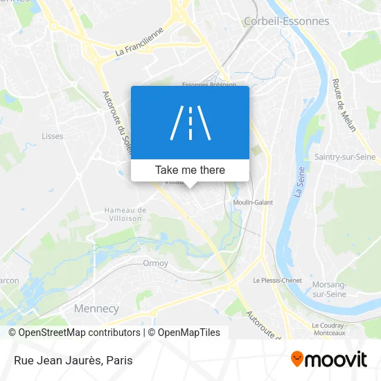 Rue Jean Jaurès map