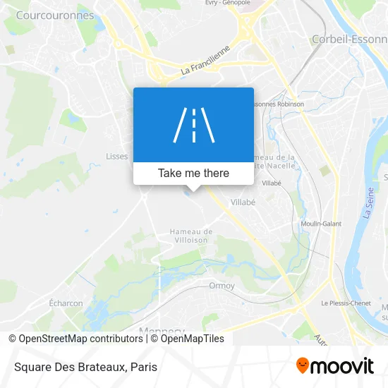 Square Des Brateaux map
