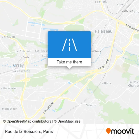 Rue de la Boissière map